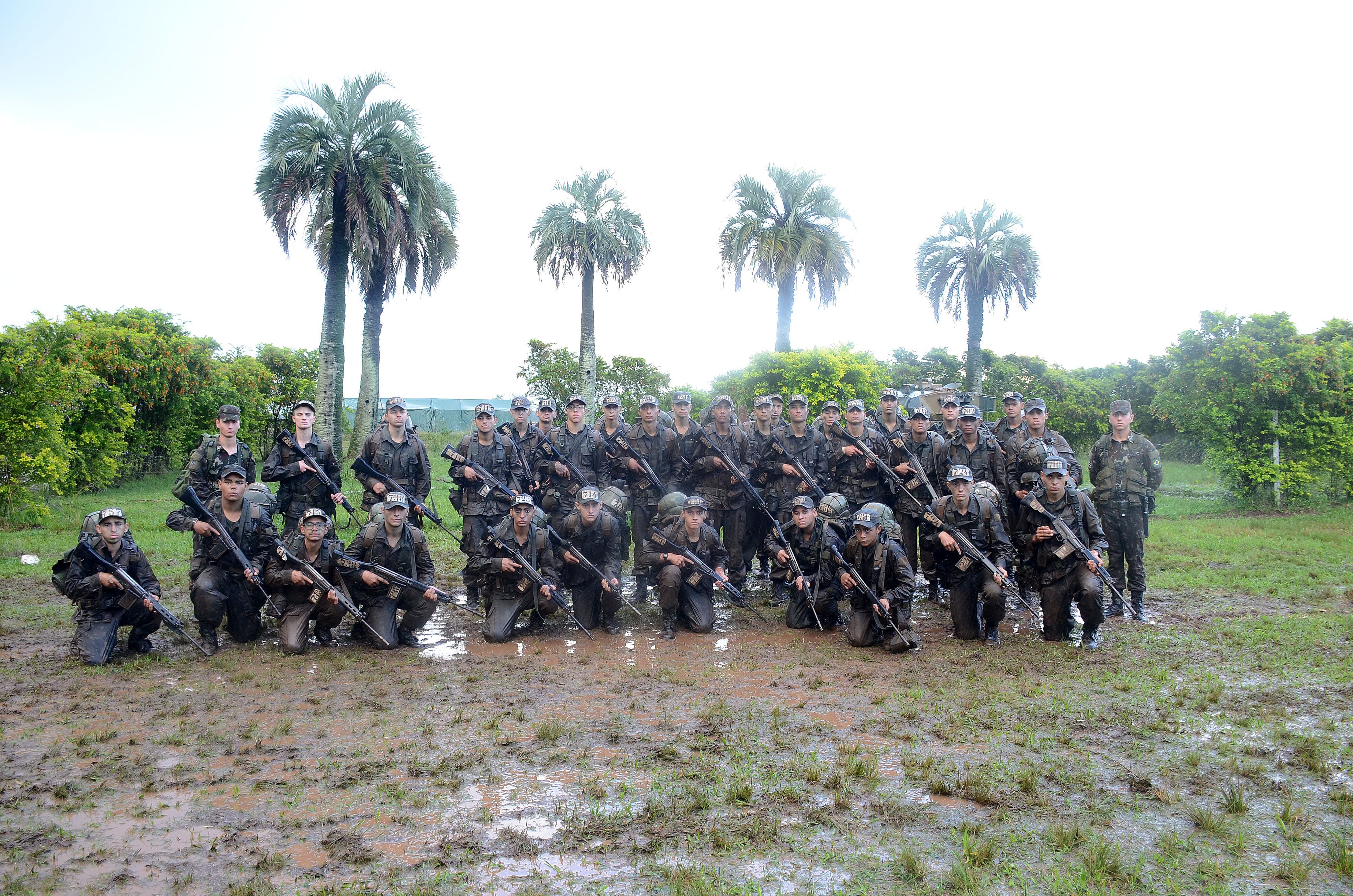 Foto do período no Exército Brasileiro