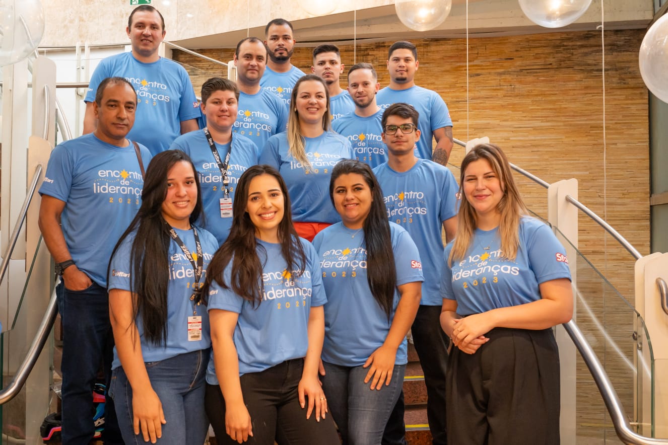 Foto da liderança de equipe na Comercial Zaffari